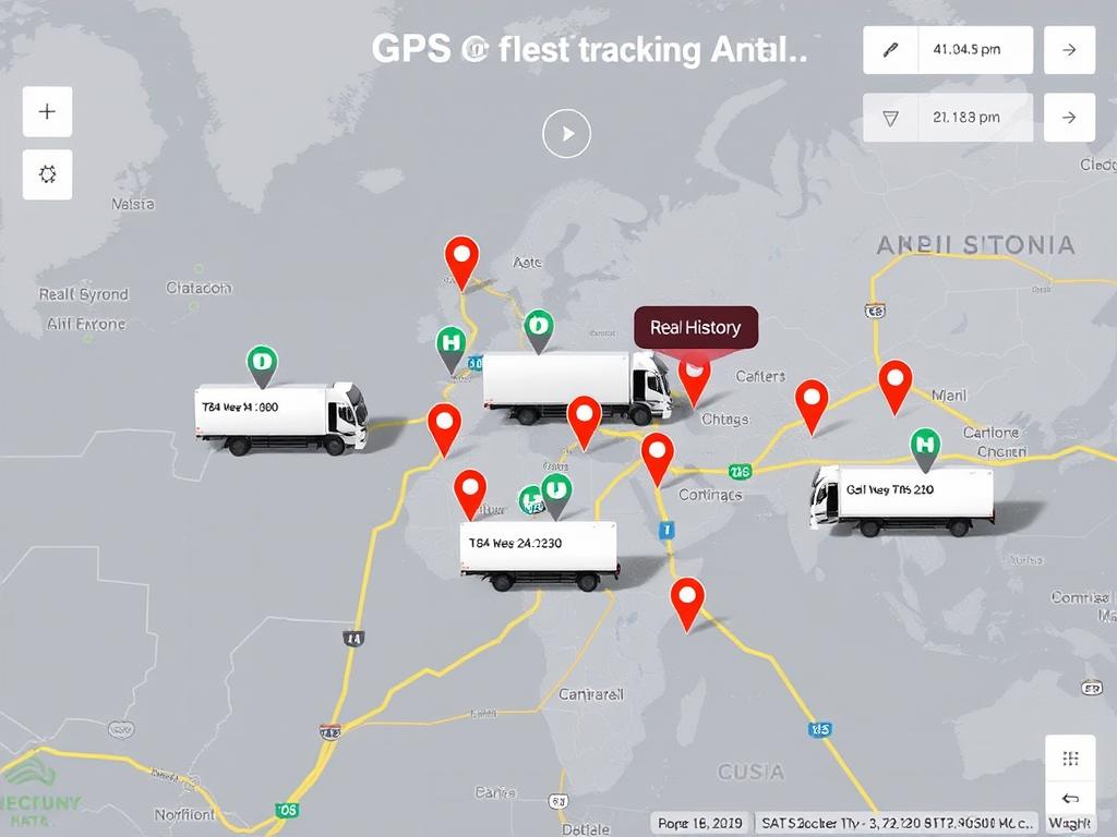 Integrasi GPS untuk pelacakan armada transportasi
