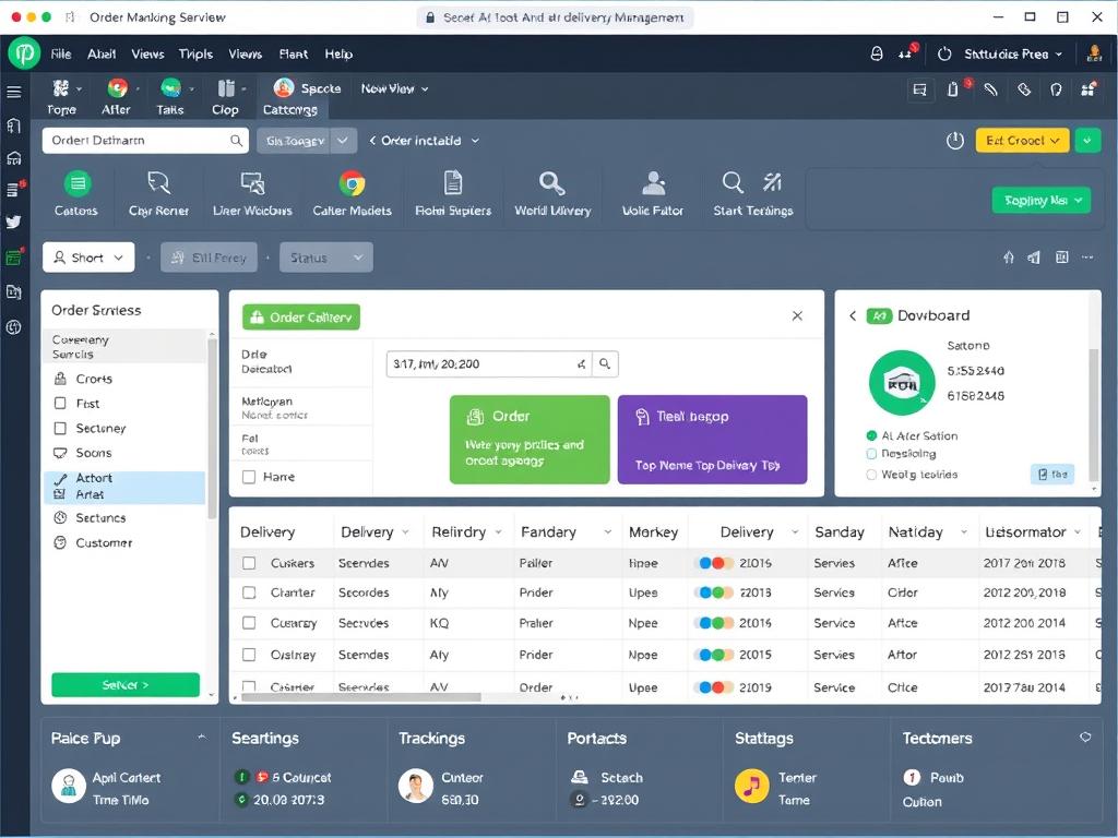 Sistem manajemen pesanan dan pengiriman terintegrasi
